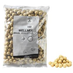 BOUILLETTE PÊCHE DE LA CARPE WELLMIX 14MM CHOCOLAT BLANC 1KG