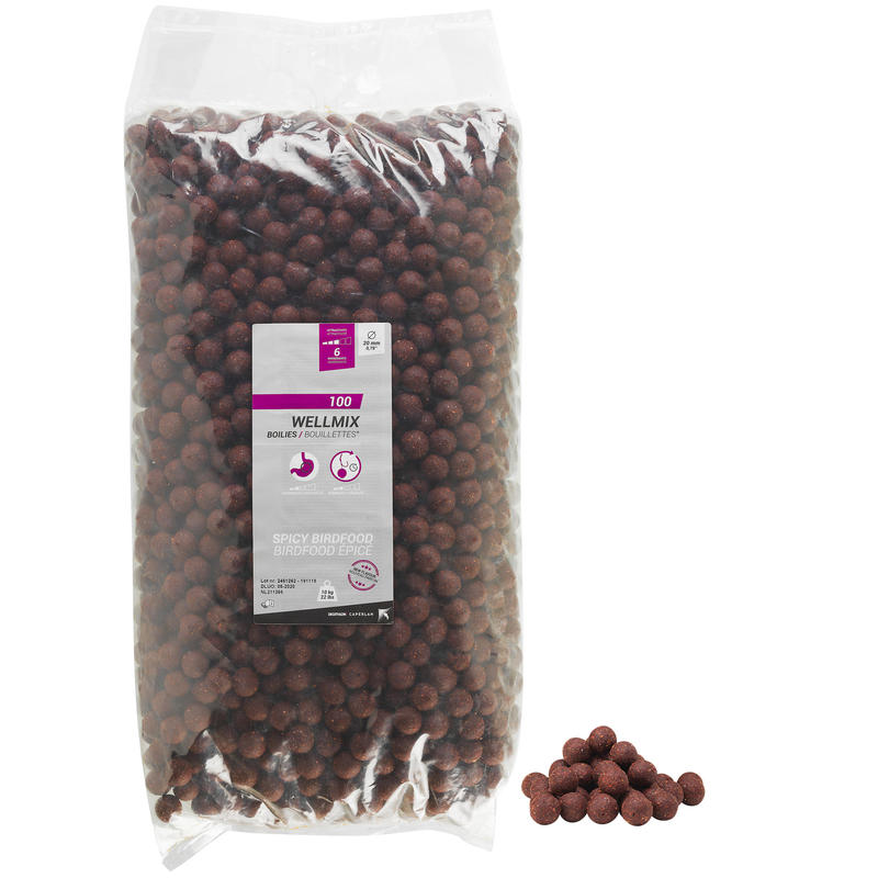 CARP FISHING BOILIE WELLMIX 20MM SPICY 10 KG CARP FISHING BOILIE WELLMIX 20MM SPICY 10 KG