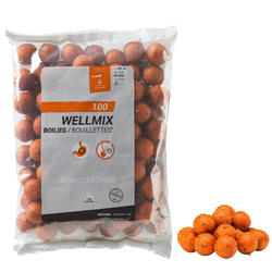 BOUILLETTES PÊCHE DE LA CARPE WELLMIX 24mm MONSTERCRAB 1KG