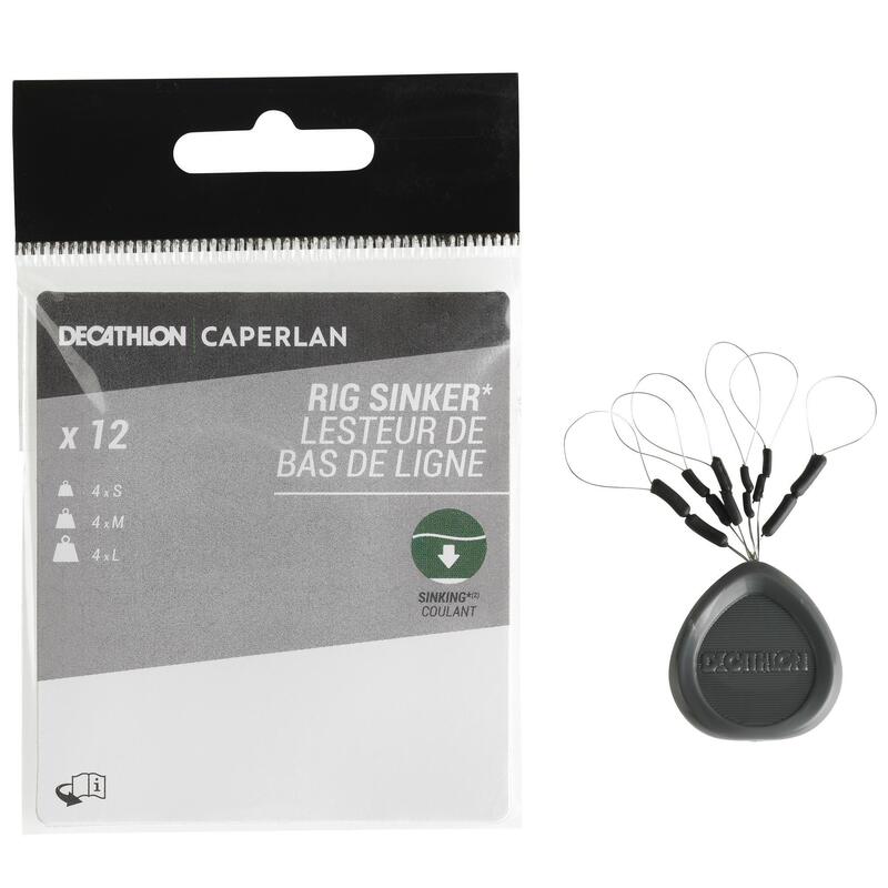 ACCESSOIRES MONTAGES PÊCHE DE LA CARPE SINKERS