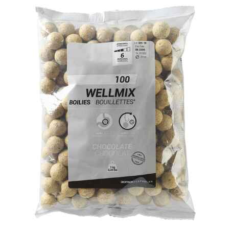 WELLMIX 20MM 1KG WHITE CHOCOLATE CARP FISHING BOILIE