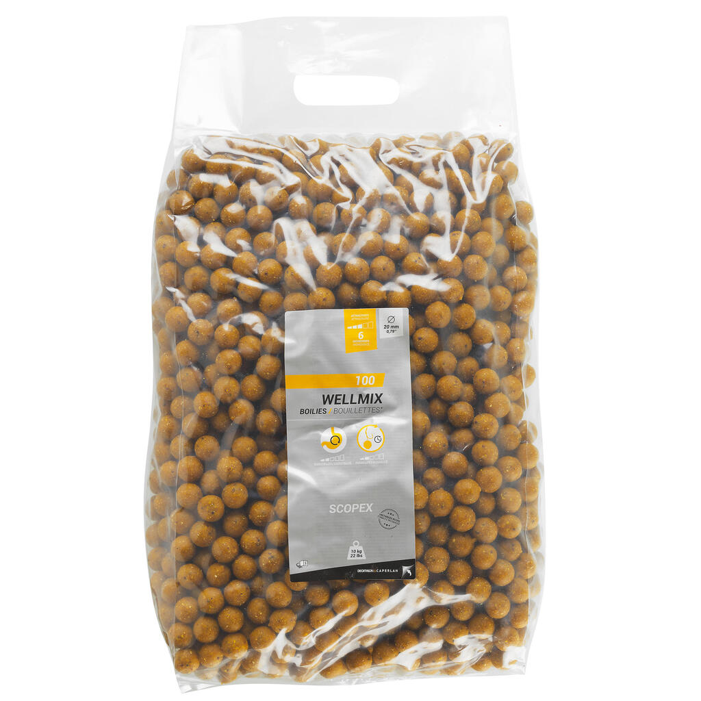 Boiliai karpių žvejybai „WELLMIX“, 20 mm, 10 kg, didžiojo krabo skonio