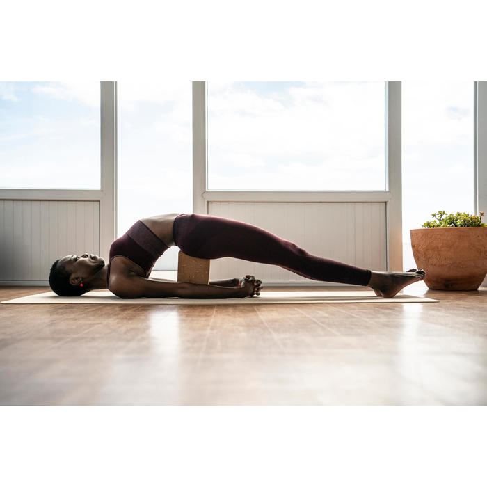 Cork Yoga Brick Decathlon