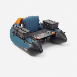 FLOAT TUBE PÊCHE AUX LEURRES FLTB-5 BLEU / ORANGE