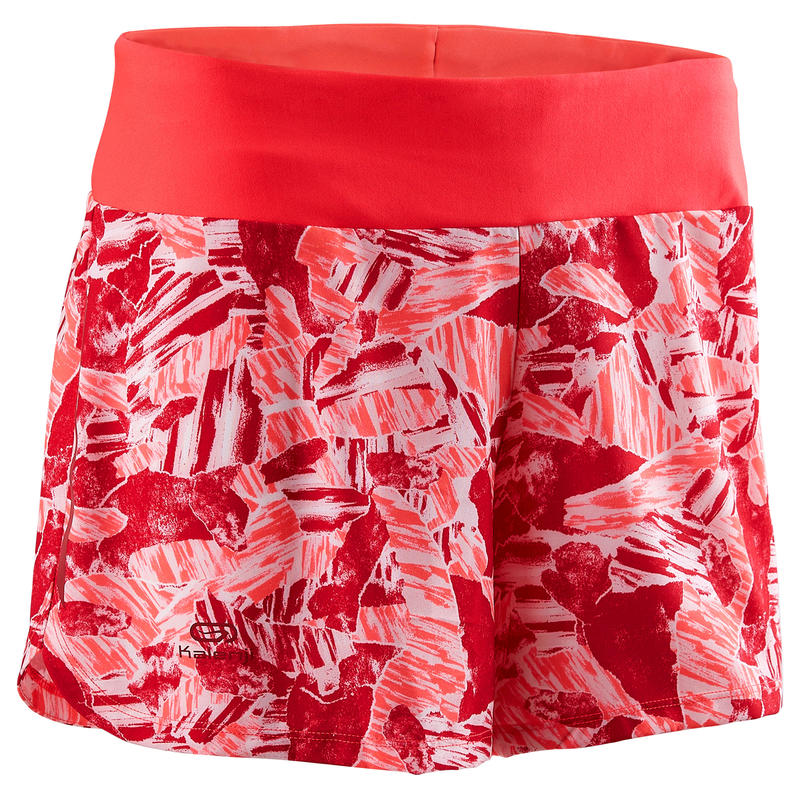 SHORT ATLETISMO MUJER RUN DRY ESTAMPADO CORAL SHORT ATLETISMO MUJER RUN DRY ESTAMPADO CORAL