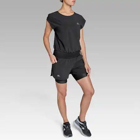 Women's Running Shortie Suit Dry+ - black
