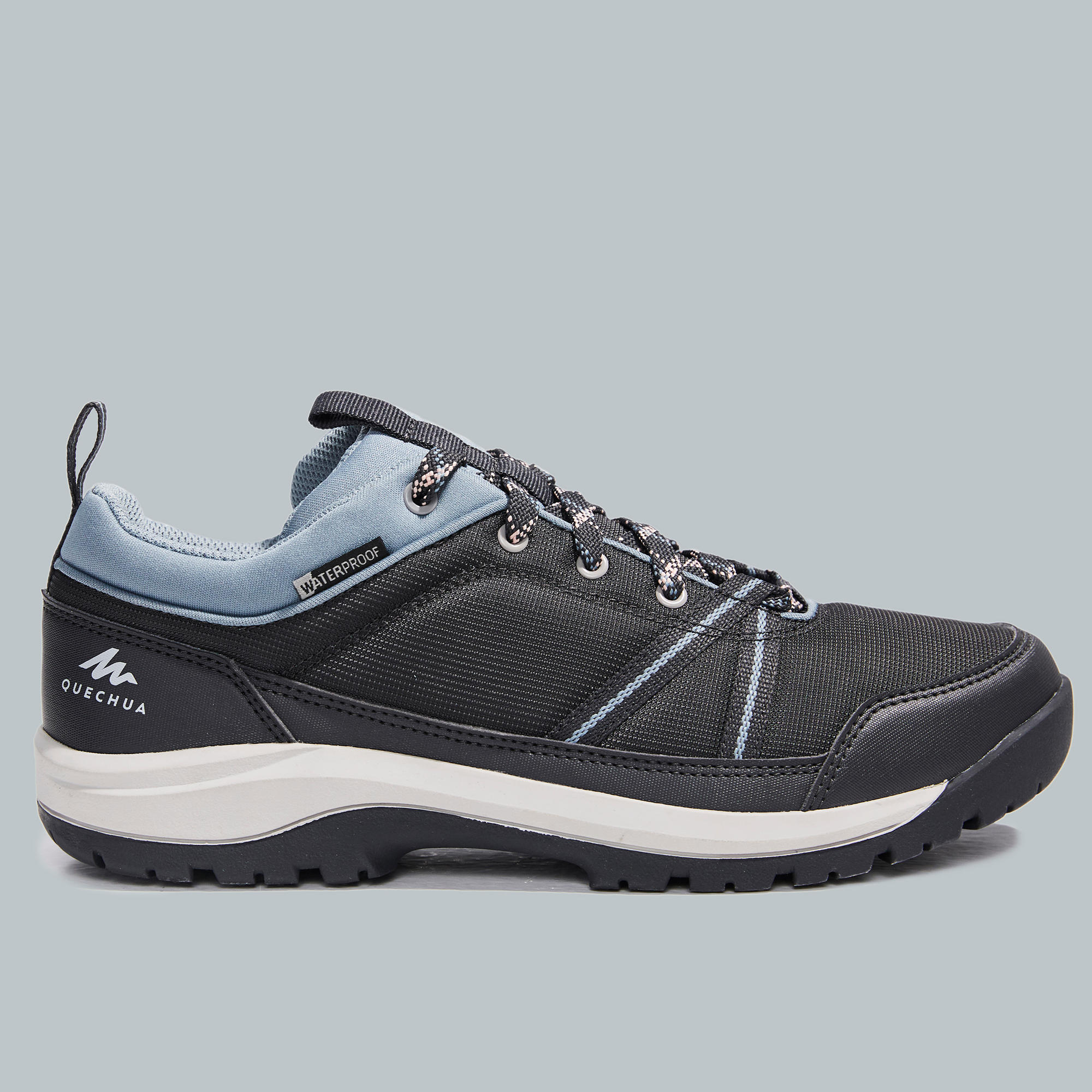 Women’s Hiking Waterproof Shoes - NH 150 Grey - QUECHUA