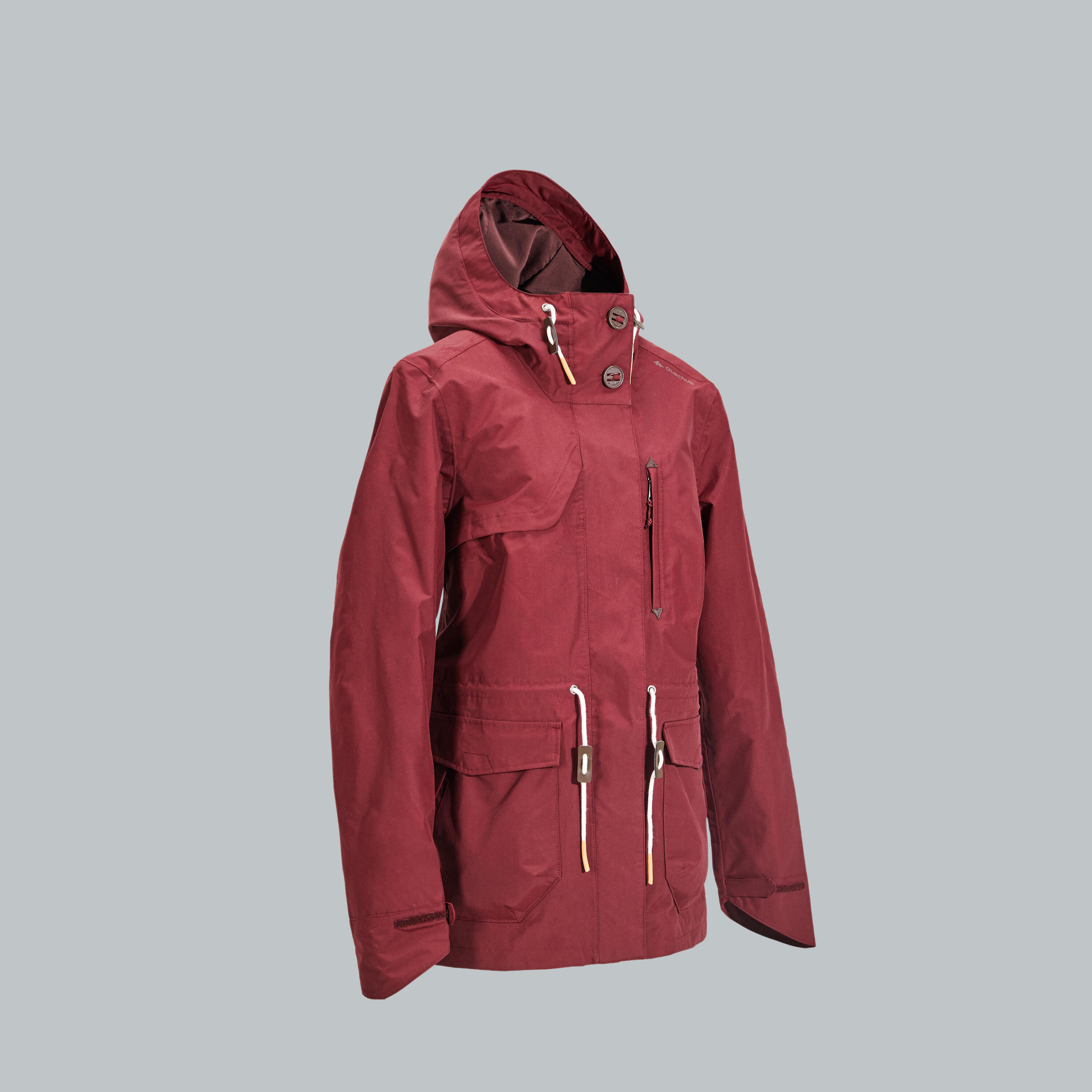 Second Life - Women's Waterproof Hiking Jacket - NH550 Imper - EXCELLENT 22/24