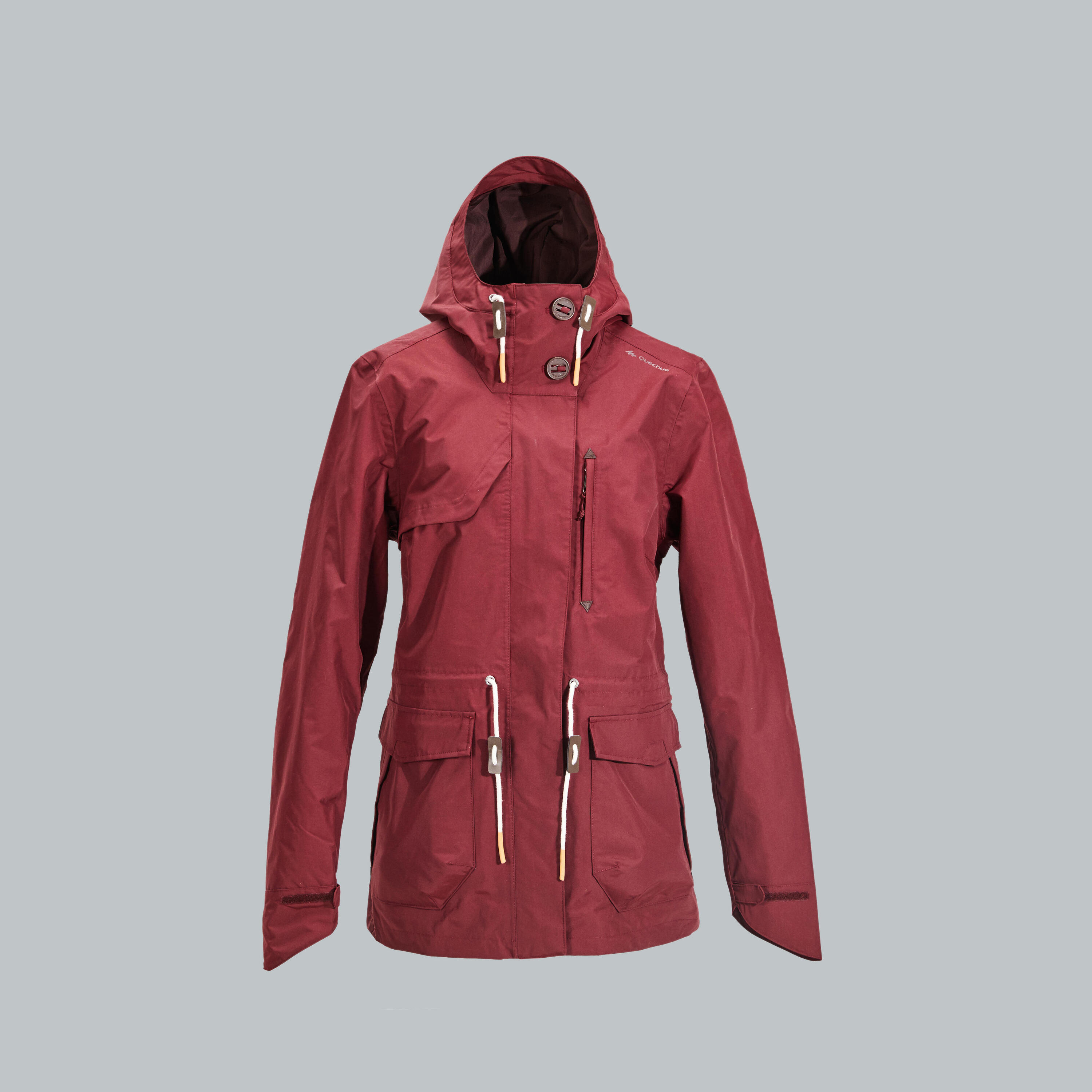 Second Life - Women's Waterproof Hiking Jacket - NH550 Imper - EXCELLENT 21/24