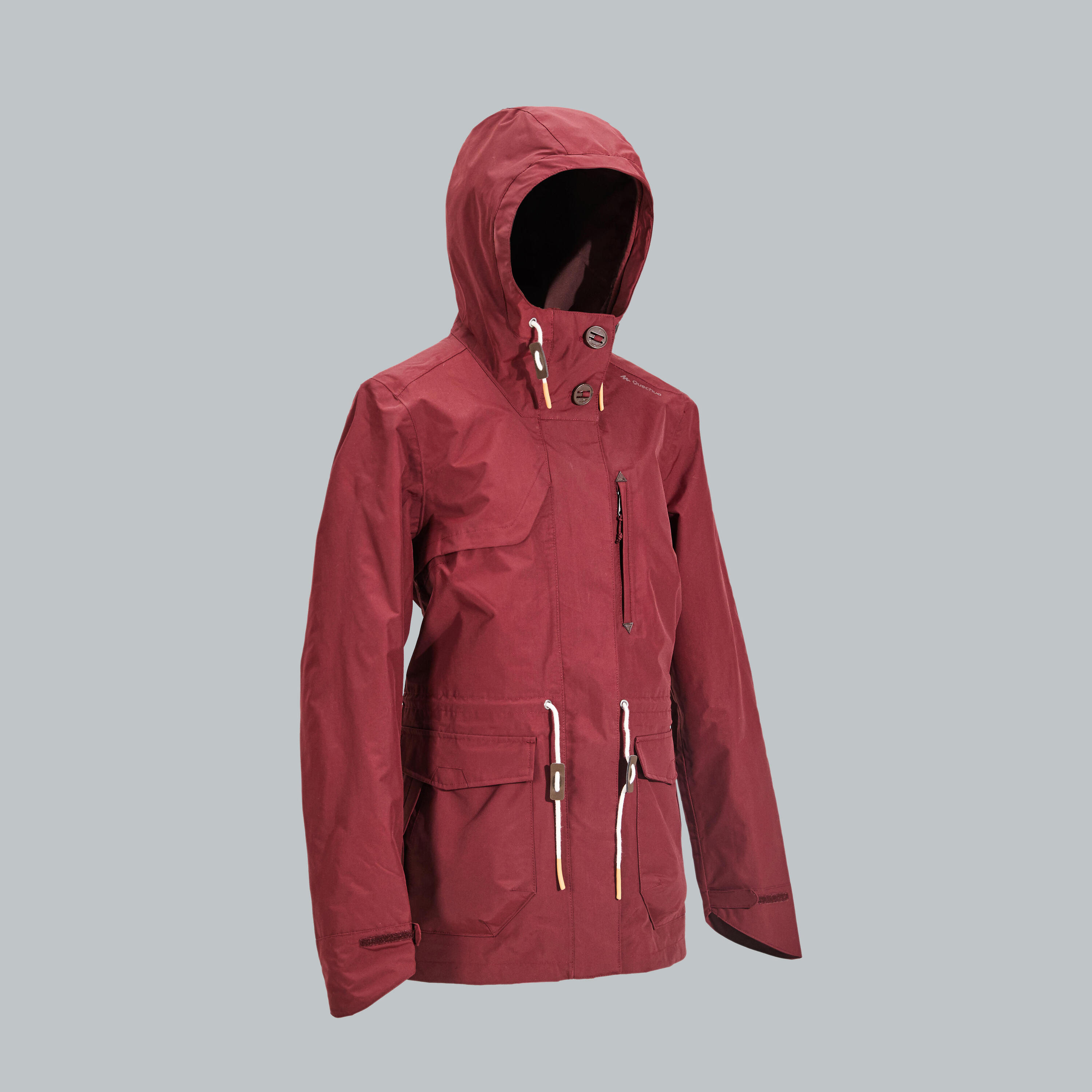 Second Life - Women's Waterproof Hiking Jacket - NH550 Imper - EXCELLENT 19/24