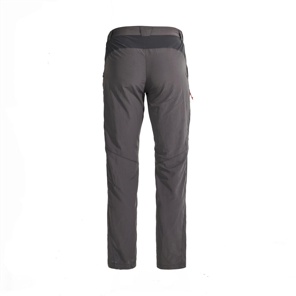 Pantalone za planinarenje MH100 muške - sive