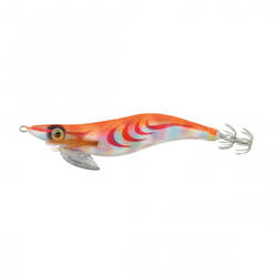 Squid jig voor vissen op zeekatten en pijlinktvissen Sea Shell oranje