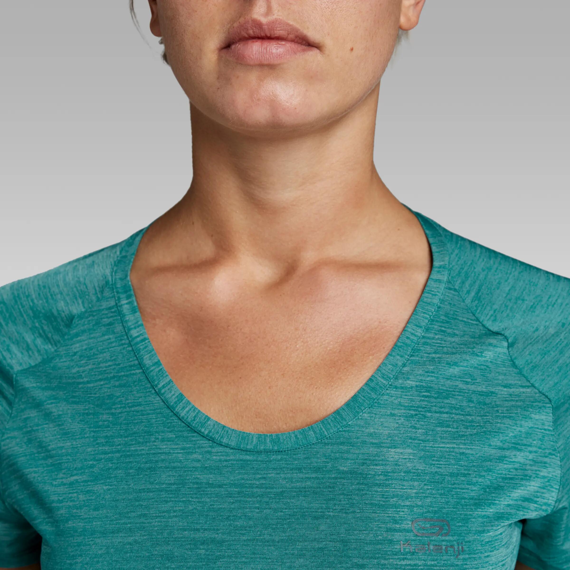Run Light Women's Running T-shirt - Green 10/11