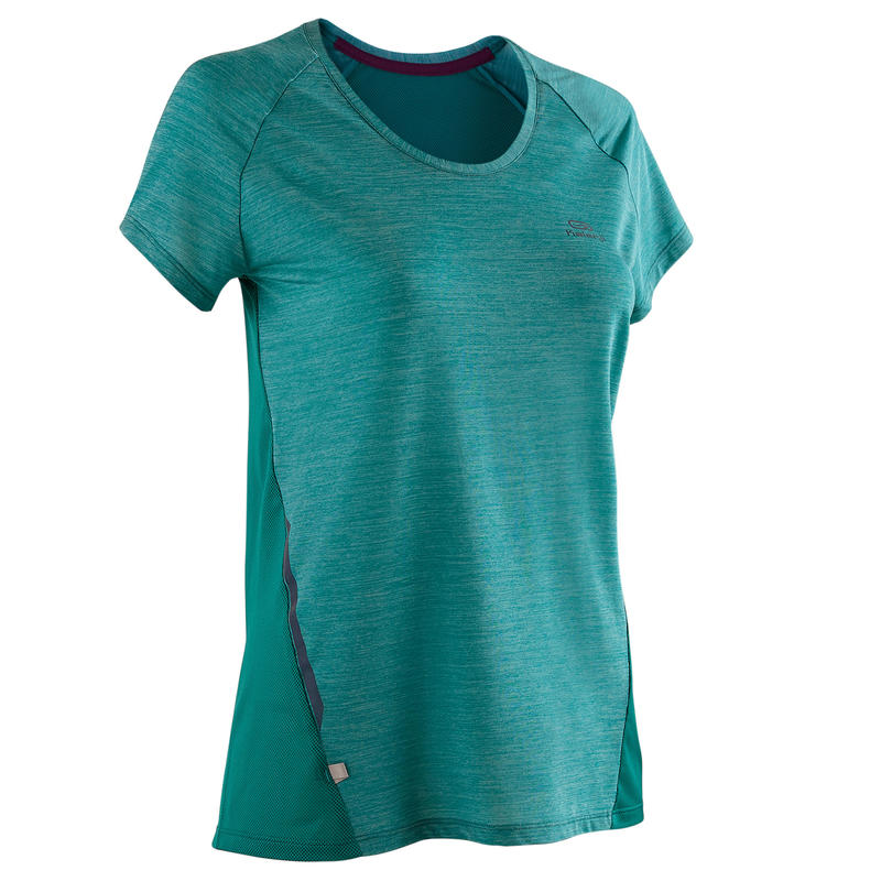 T-SHIRT COURSE FEMME COURSE LÉGÈRE VERT T-SHIRT COURSE FEMME COURSE LÉGÈRE VERT