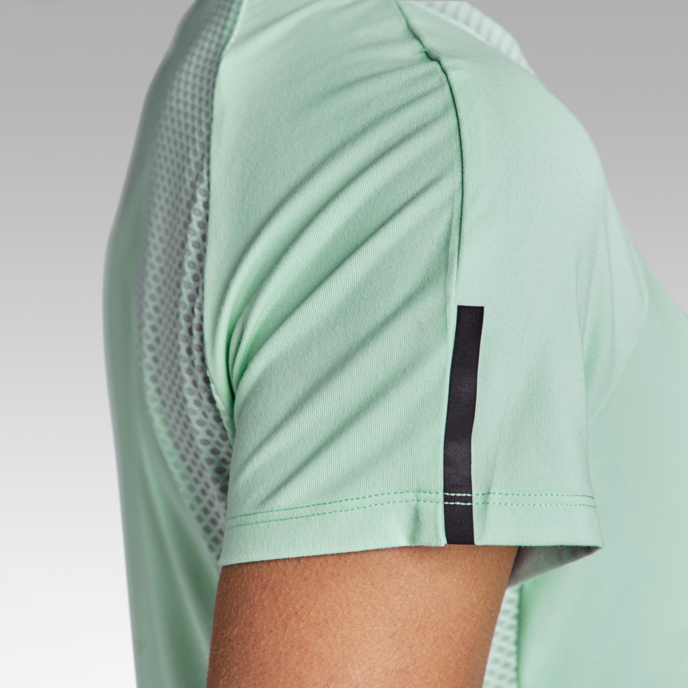 Run Dry+ Women's Running T-shirt - Light green 8/11