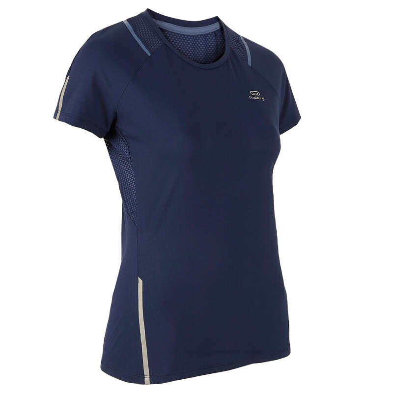 REGULAR WOMAN JOG WARM/MILD WHTR CLOTHES Clothing Accessories - RUN DRY+ WOMEN'S TS KALENJI - Clothing Accessories