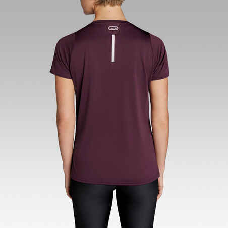 Women's short-sleeved breathable running T-shirt Dry - purple