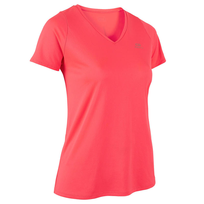 Run Dry Women's Running T-shirt - Coral Run Dry Women's Running T-shirt - Coral
