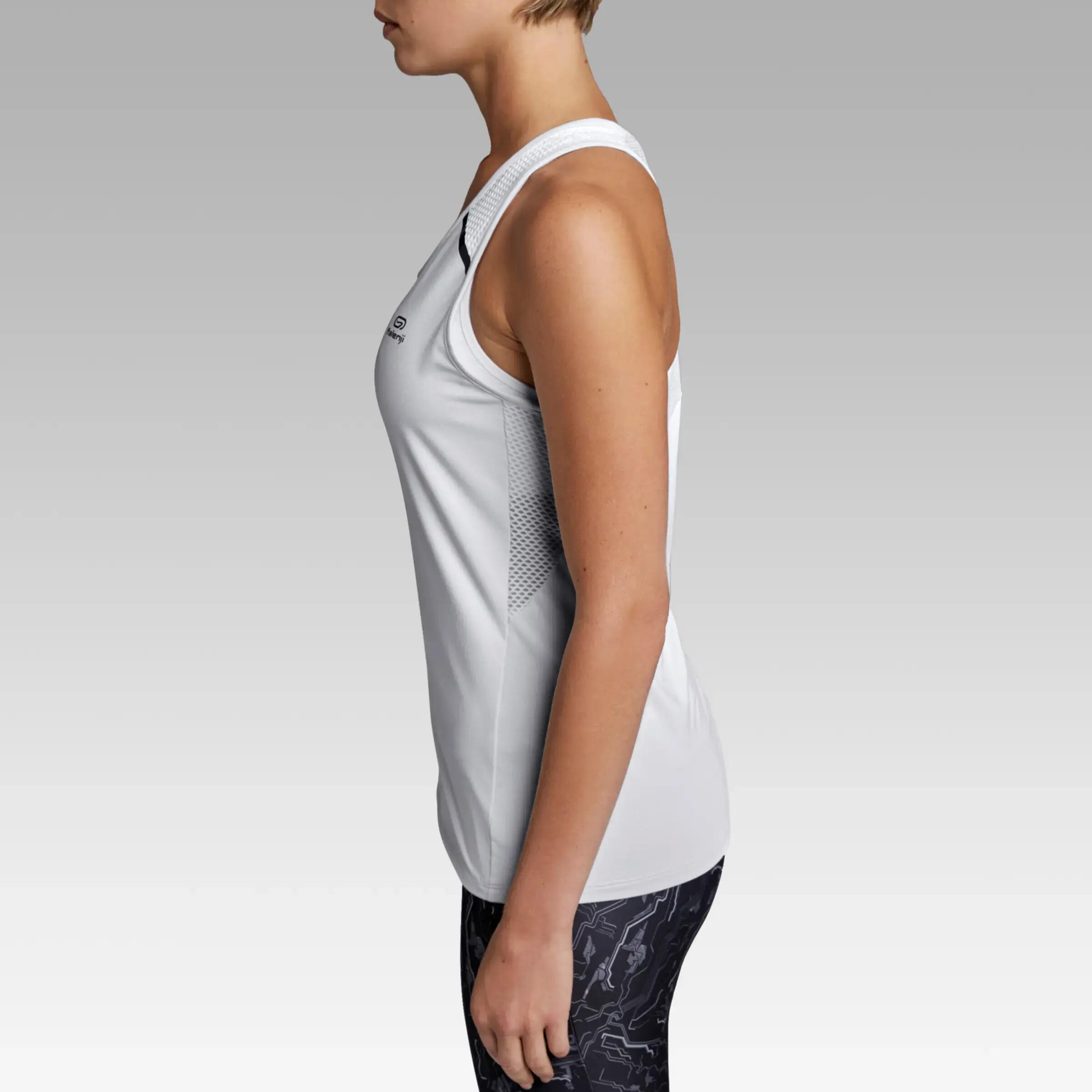 Run Dry+ Women's Running Tank Top - Light Grey 4/12