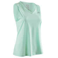 Women's breathable running tank top Dry - light green