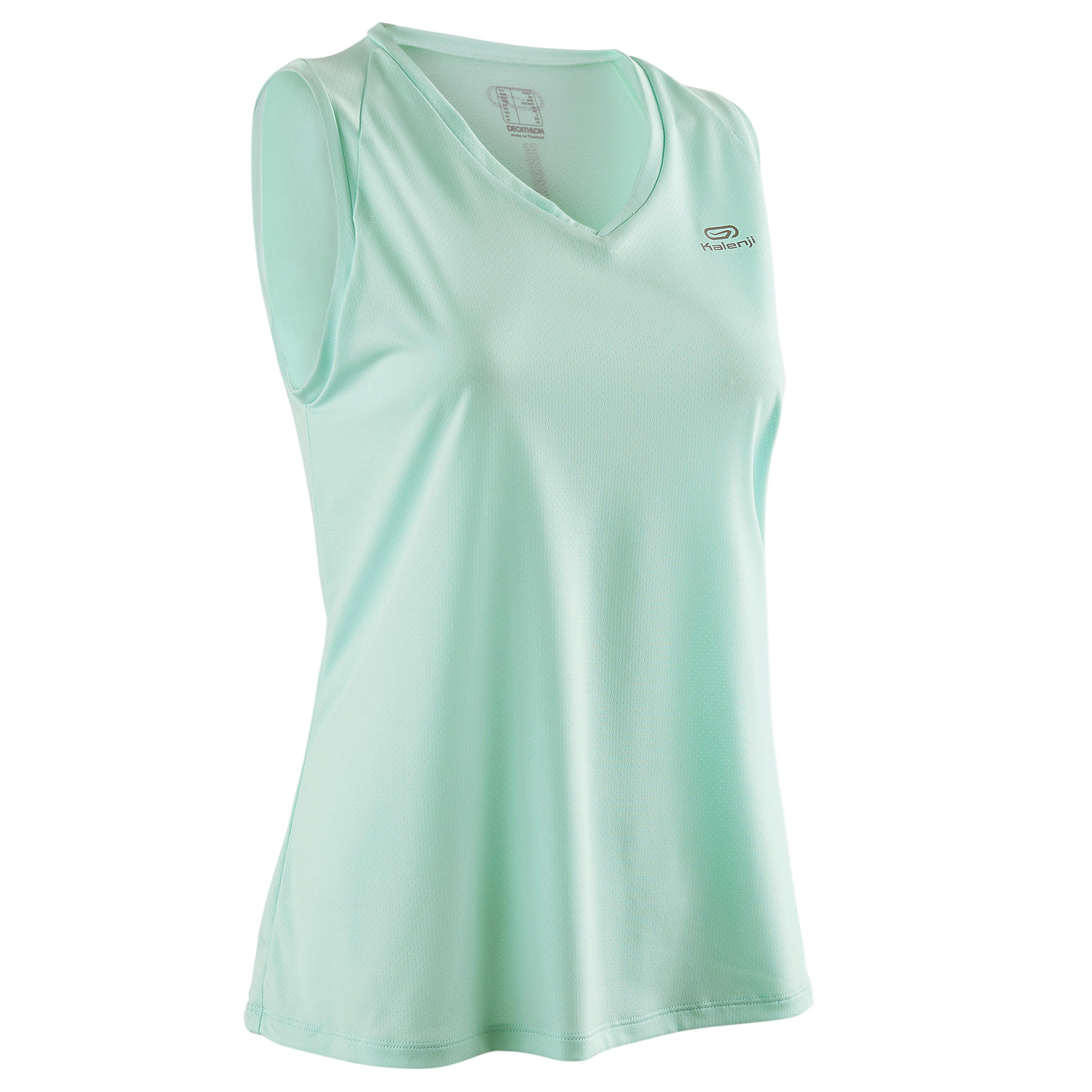 Women's breathable running tank top Dry - light green 2/2