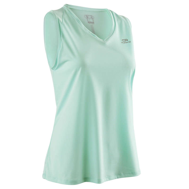 OCCAS WOMAN JOG WARM/MILD WHTR CLOTHES Clothing - TANK TOP RUN DRY KALENJI - By Sport