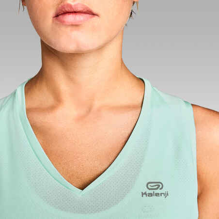 Women's breathable running tank top Dry - light green