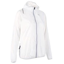VESTE COUPE VENT JOGGING FEMME RUN WIND BLANCHE