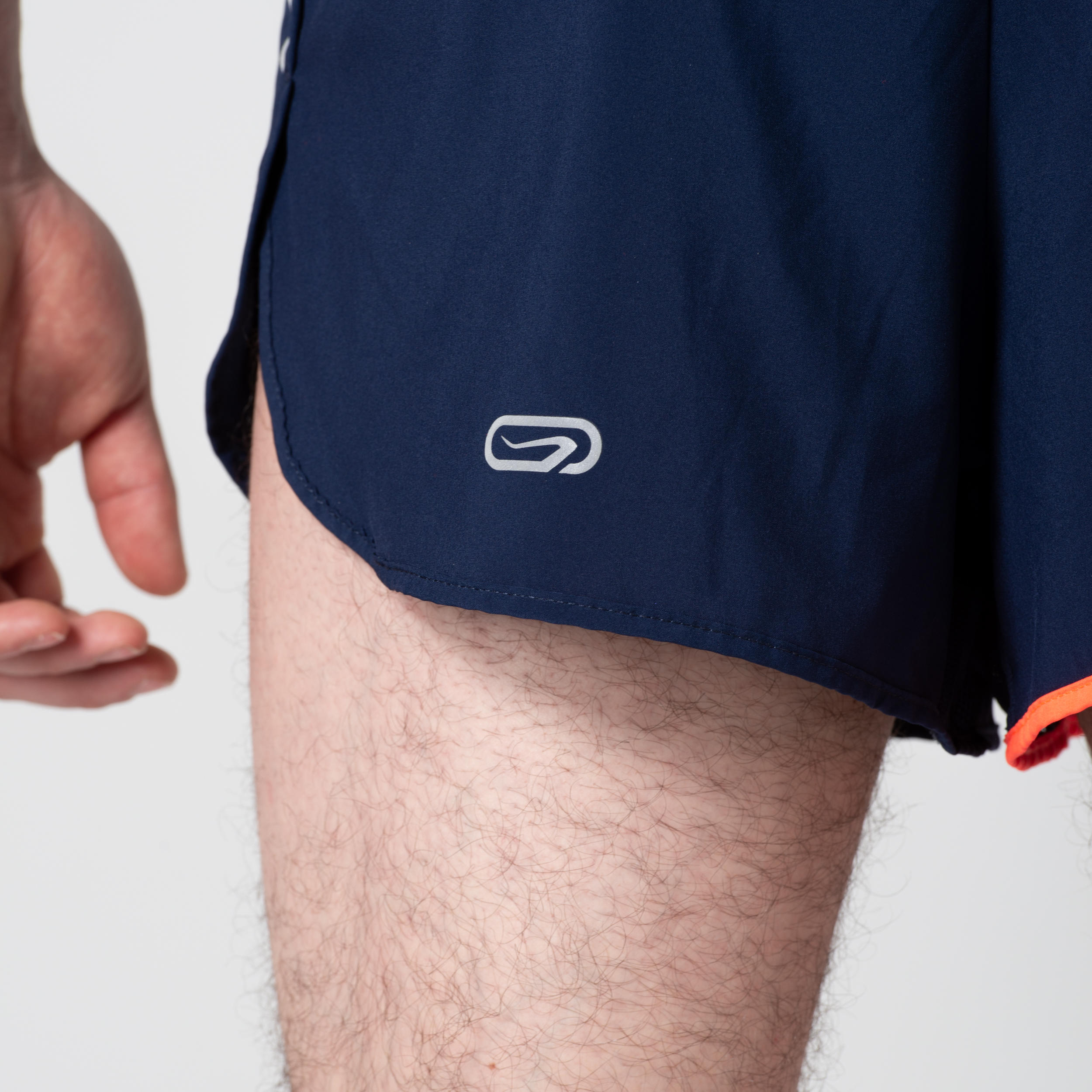 MEN'S ATHLETICS SHORTS BLUE AND ORANGE 10/14