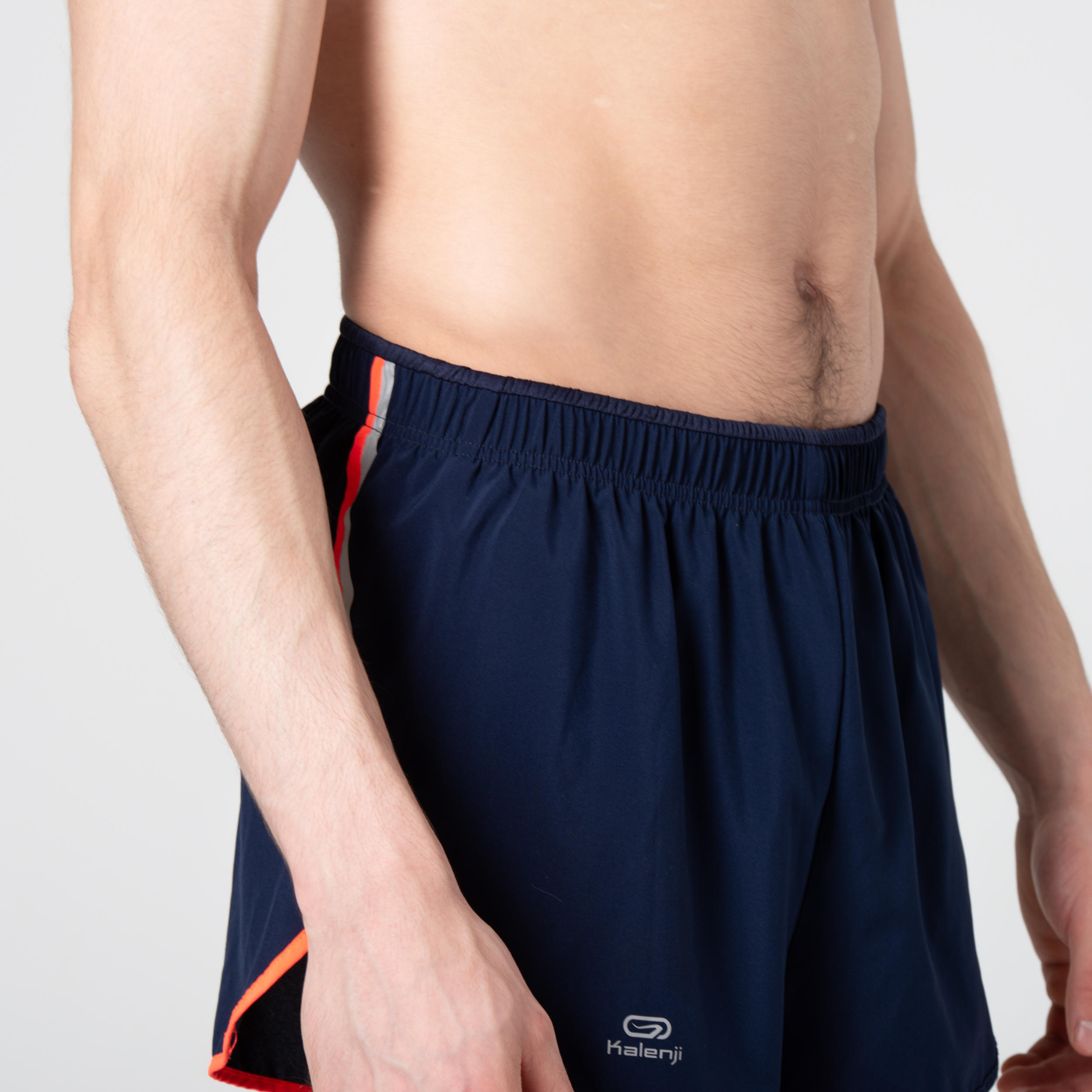 MEN'S ATHLETICS SHORTS BLUE AND ORANGE 6/14