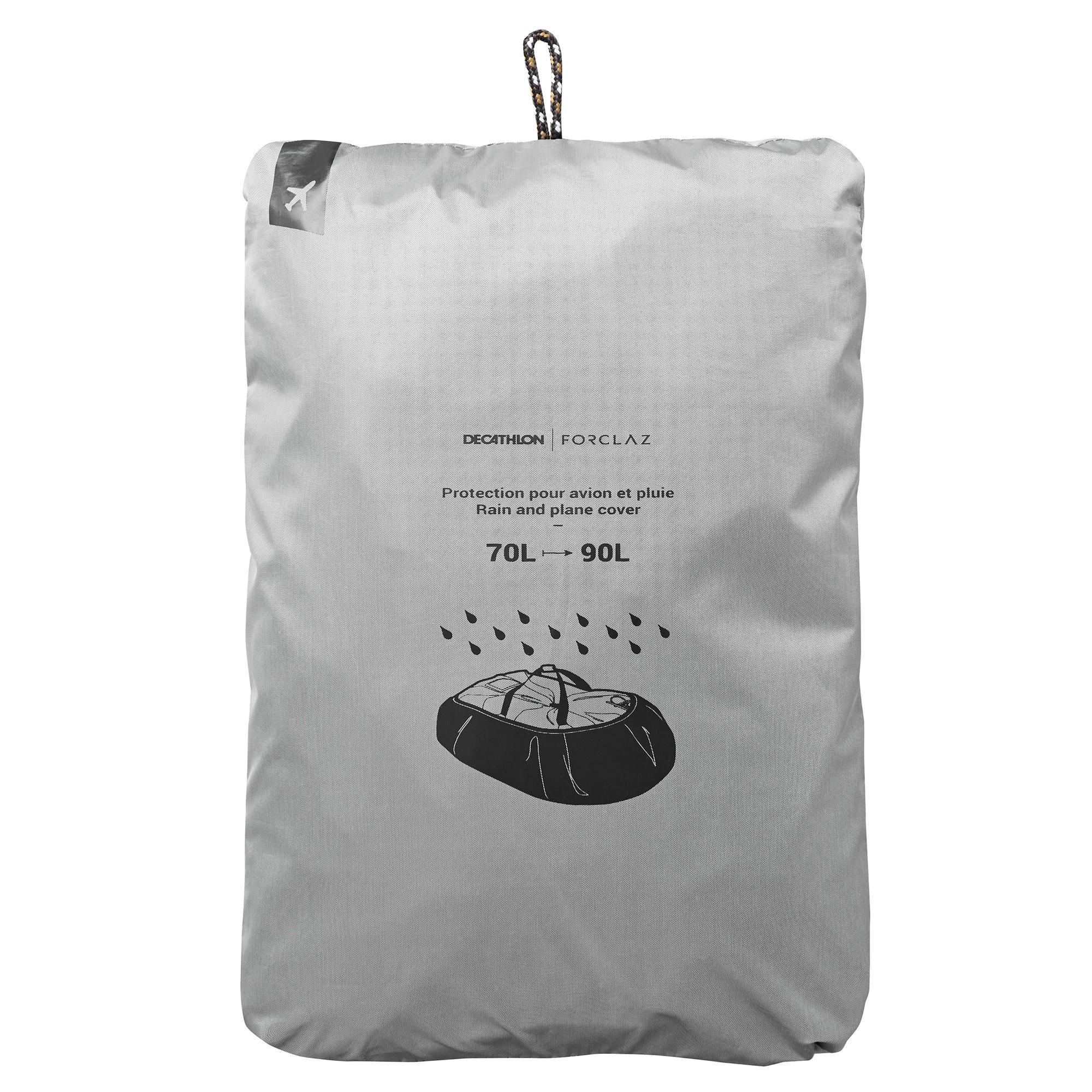 quechua backpack rain cover