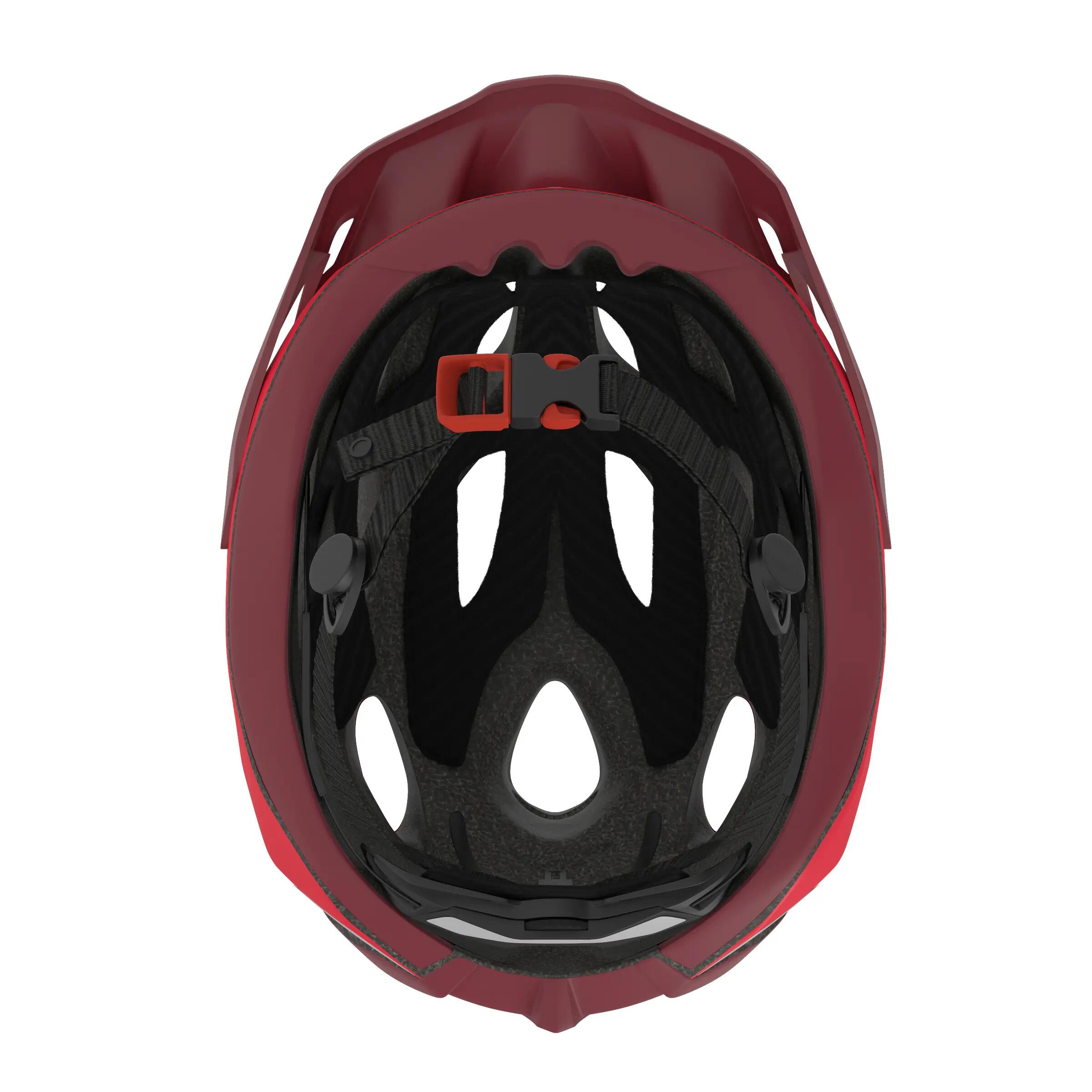 ST 500 Mountain Bike Helmet - Red 6/12