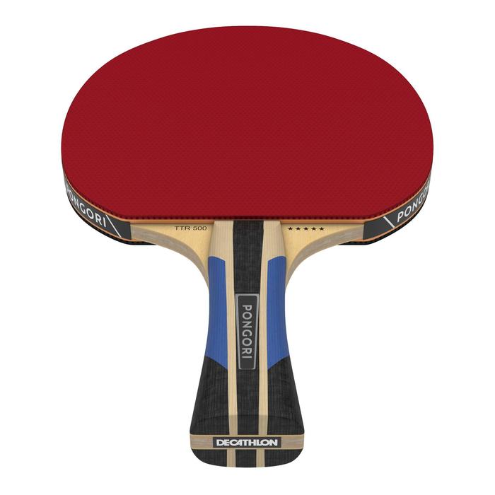 Ttr 500 5 Allround Club Table Tennis Bat Pongori Decathlon