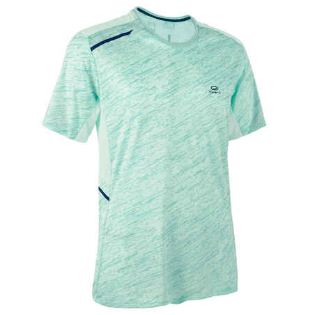 TEE SHIRT RUNNING HOMME RUN DRY + VERT PASTEL