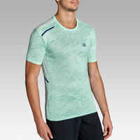 RUN DRY+ MEN'S RUNNING T-SHIRT PASTEL GREEN