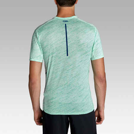 RUN DRY+ MEN'S RUNNING T-SHIRT PASTEL GREEN