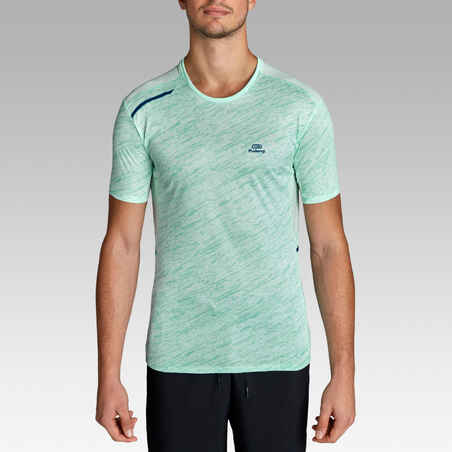 RUN DRY+ MEN'S RUNNING T-SHIRT PASTEL GREEN