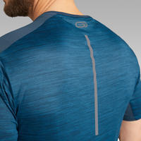 T-shirt running respirant homme - Dry+ bleu de prusse