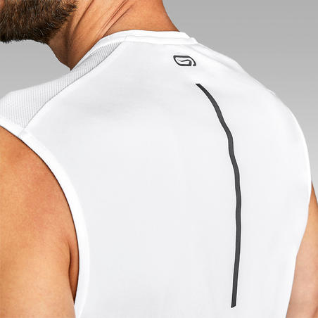 גופיית ריצה לגברים RUN DRY + לבן