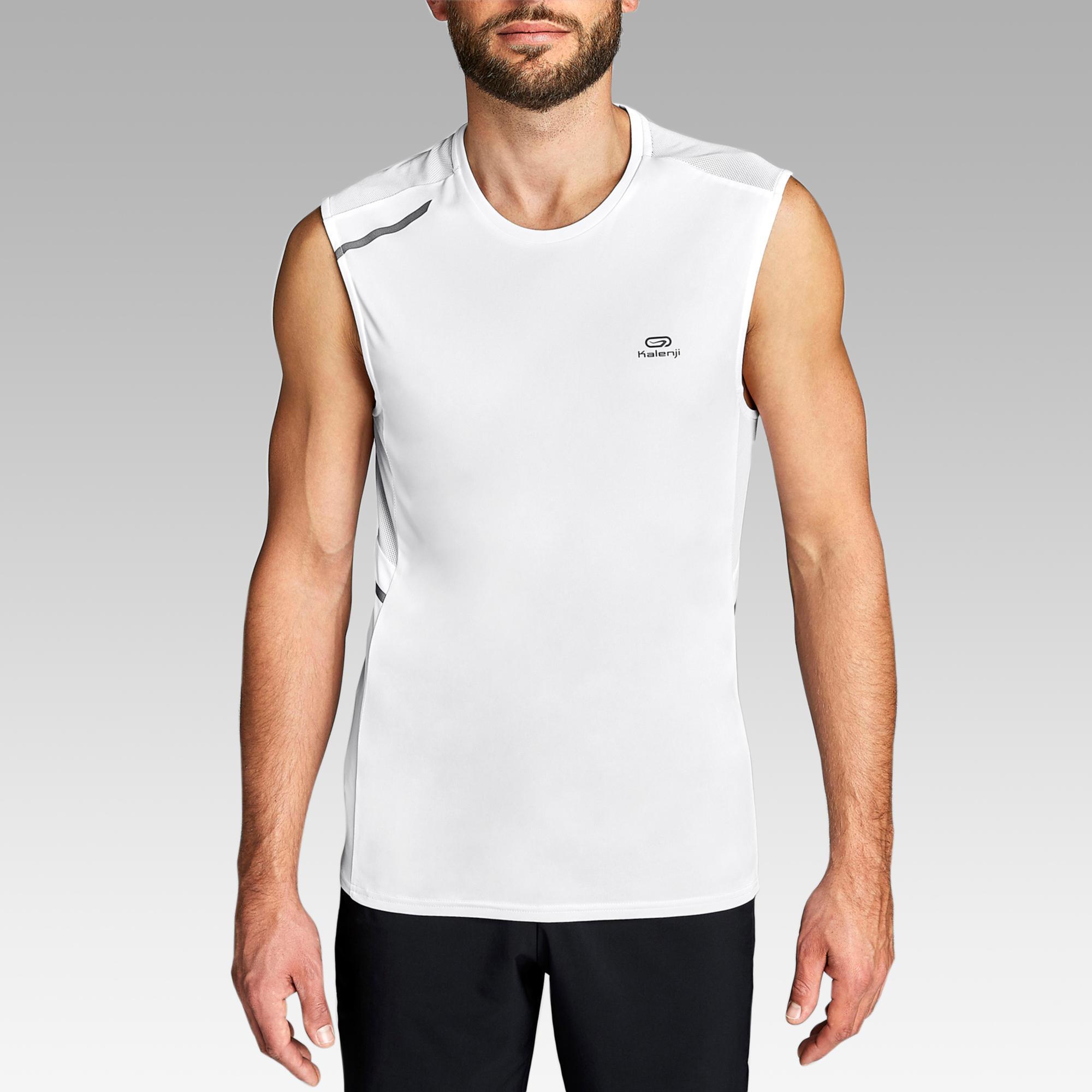camiseta tirantes running hombre decathlon