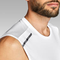 גופיית ריצה לגברים RUN DRY + לבן