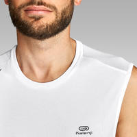 גופיית ריצה לגברים RUN DRY + לבן