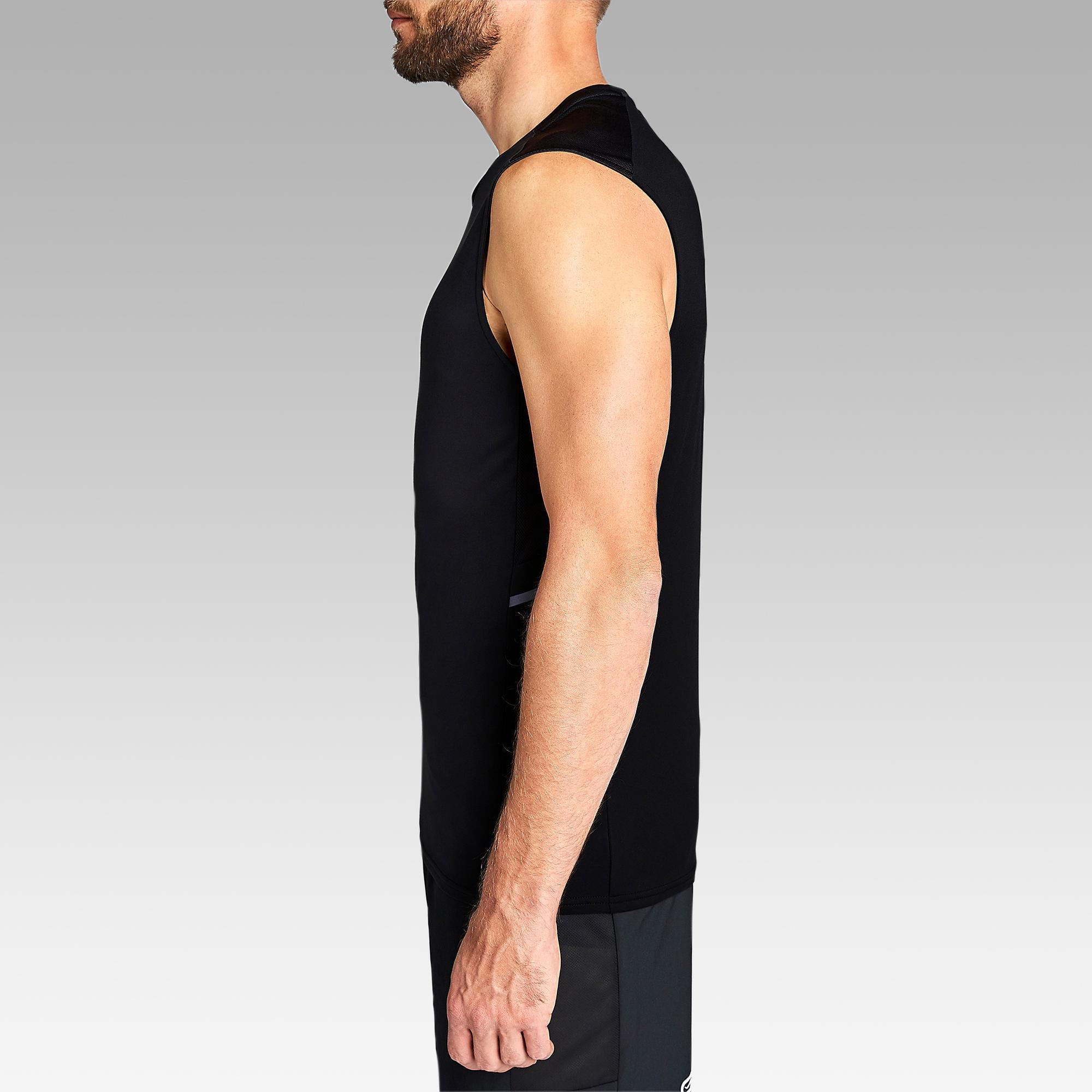 camiseta tirantes running hombre decathlon