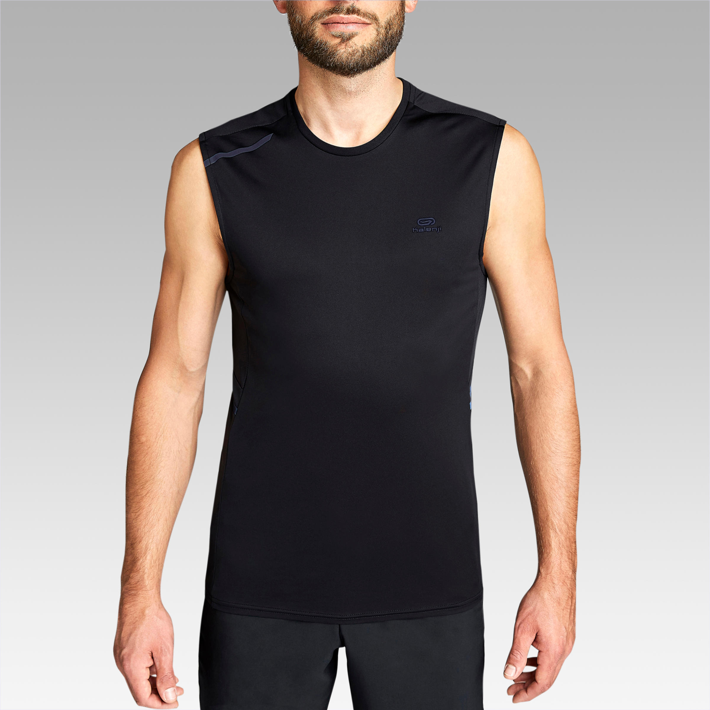 camiseta tirantes running hombre decathlon
