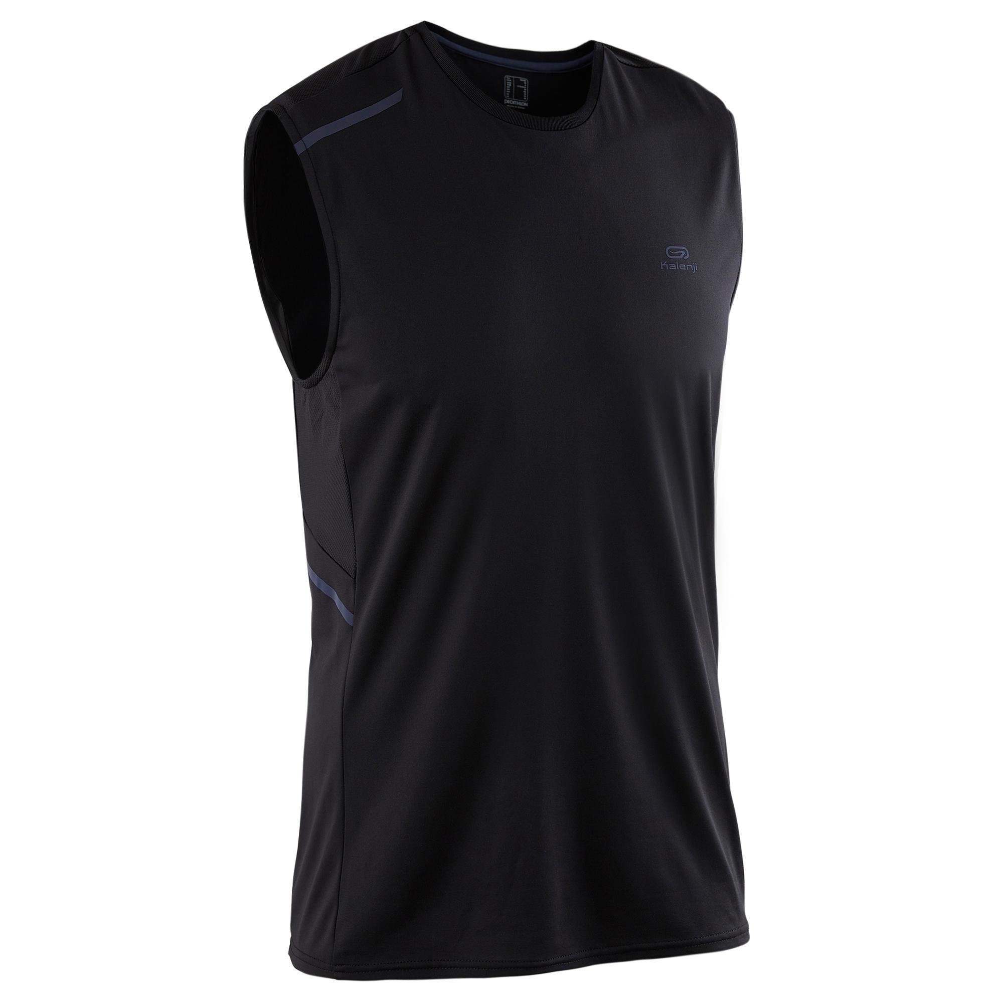 camiseta tirantes running decathlon