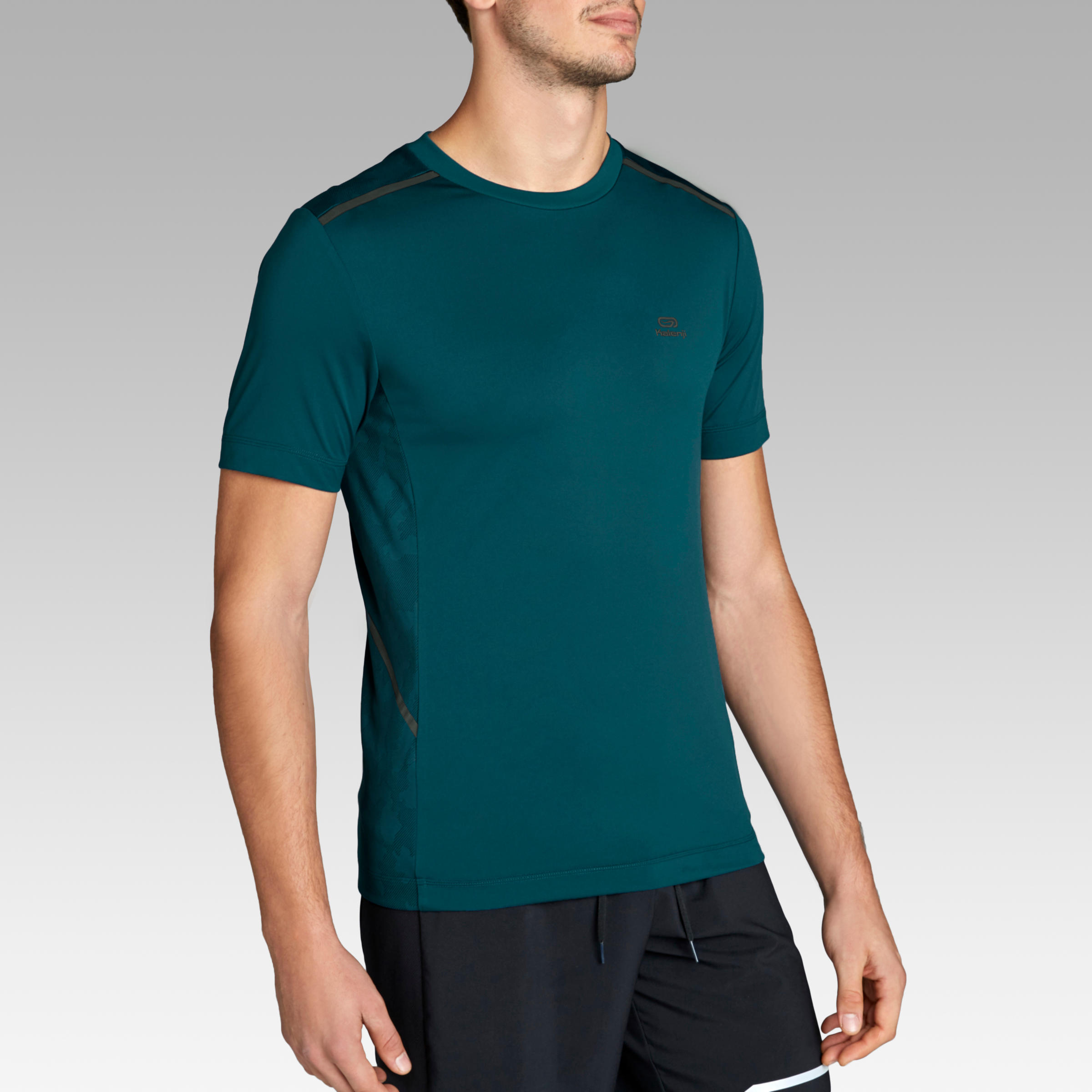 Run Dry+ Breathe Men's Running T-shirt - Petrol 3/9