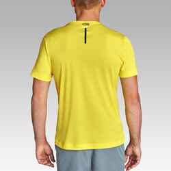 Ventilerande t-shirt för löpning Dry herr gul 
