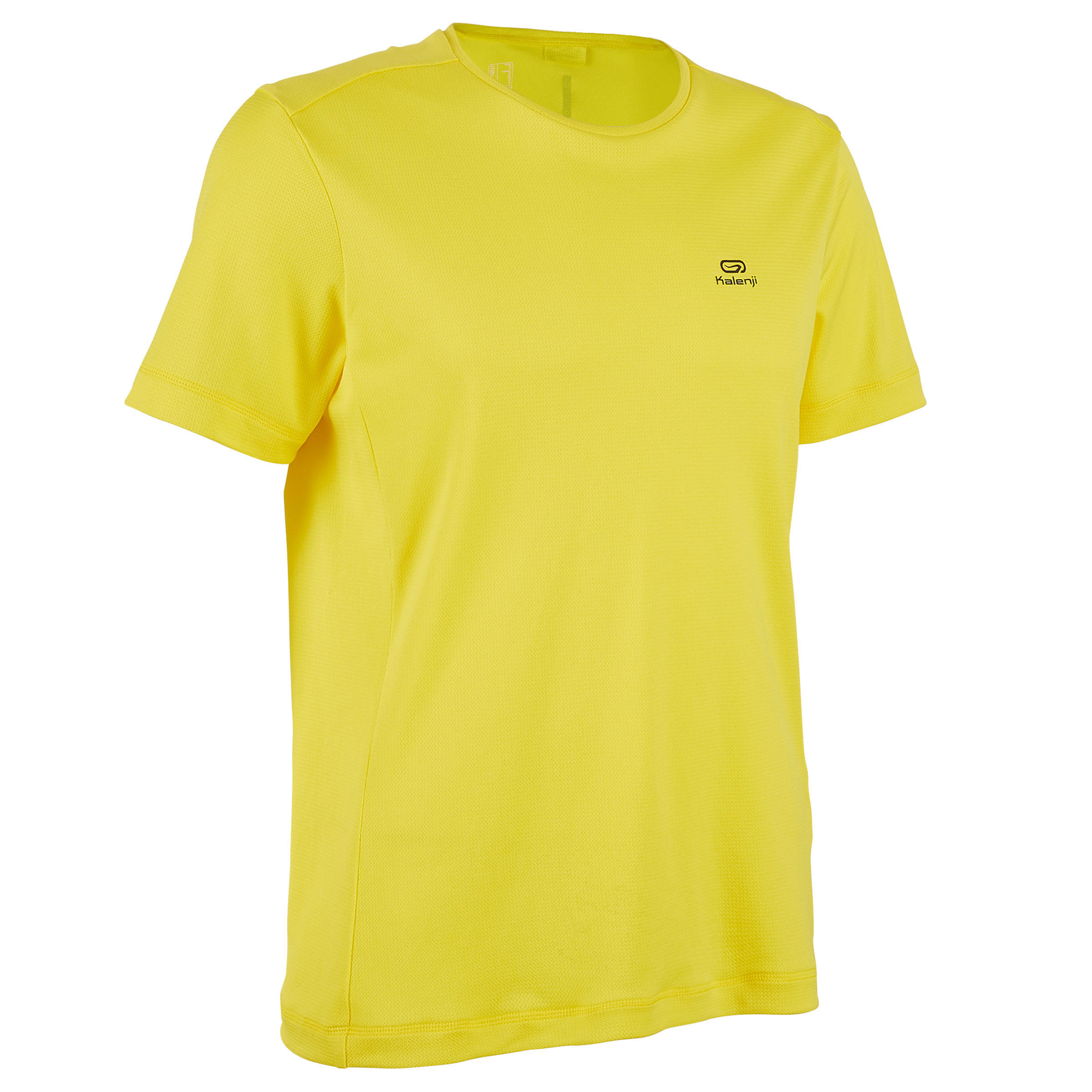 Dry Men's Breathable Running T-Shirt - Lemon Yellow KALENJI | Decathlon