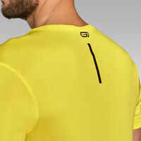 Dry Men's Breathable Running T-Shirt - Lemon Yellow