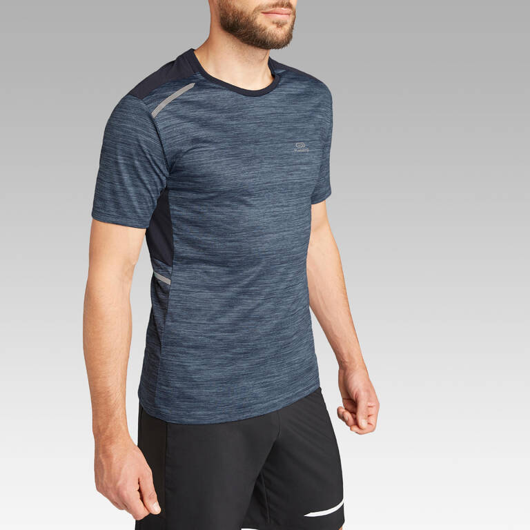 T-shirt running respirant homme - Dry+ bleu - Decathlon